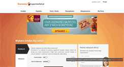 Desktop Screenshot of finansowysupermarket.pl